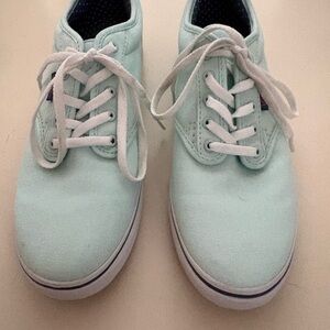 Vans Mint Green Sneakers Size 8